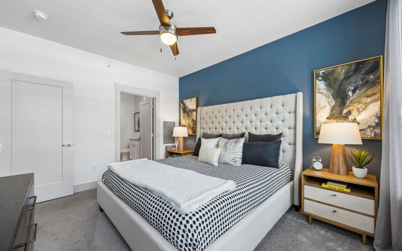 Serene bedroom