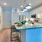 a kitchen with white cabinets